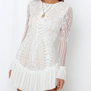 Hello Molly Spend All Your Time Waiting Dress Size M